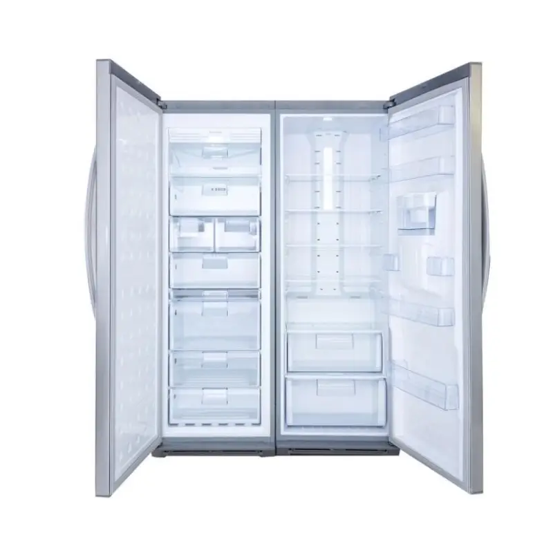 یخچال فریزر دوقلو هیمالیا مدل آیس پول NR440ip-HFZN337 استیل روشن