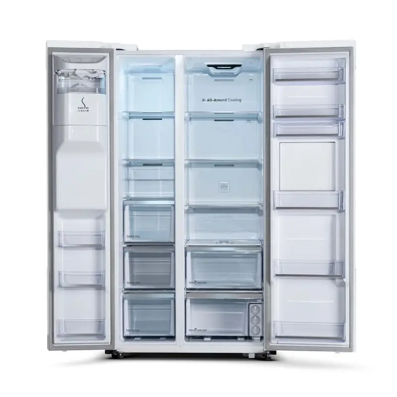 ساید بای ساید هیمالیا مدل galaxy-3f رنگ سفیدمتالیک