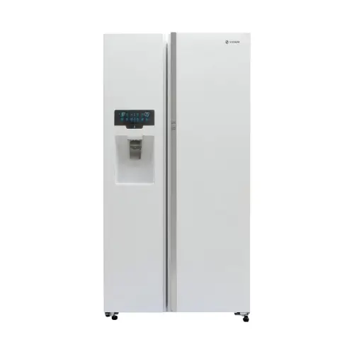 یخچال فریزر ساید بای ساید 28 فوت اسنوا مدل S3Di-S100-W رنگ سفید