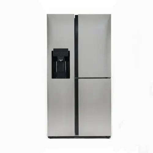 یخچال فریزر ساید بای ساید هیمالیا مدل Metrix-3f رنگ استیل روشن