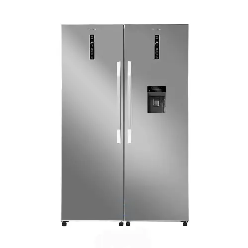 یخچال و فریزر دوقلو سوزوکی مدل ROG۳۷۳DSIR-FOG۳۳۰DSIR/ICE استیل