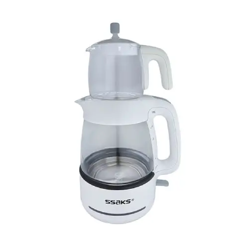 چای ساز روی هم ساکس مدل GT-TM9085W رنگ سفید