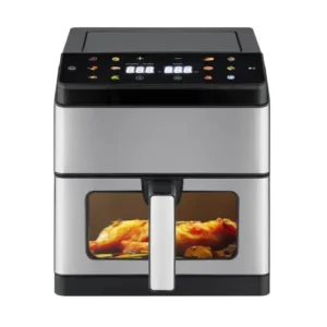 سرخ کن فولن مدل FUF-2250، بدون روغن، 8 لیتری، مشکی و سیلور