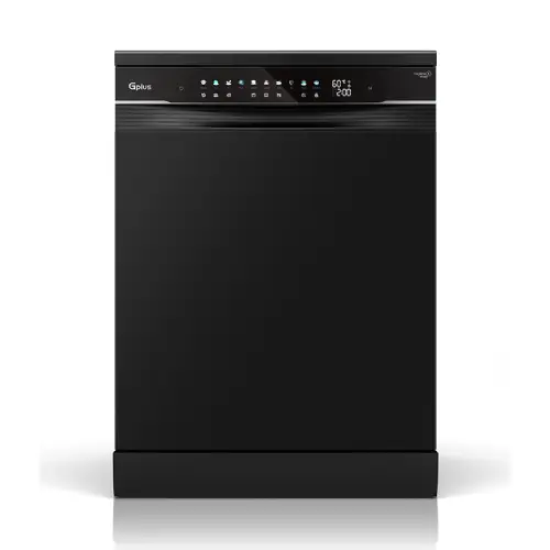 ماشین ظرفشویی 15 نفره جی پلاس مدل GDW-R1599B رنگ مشکی